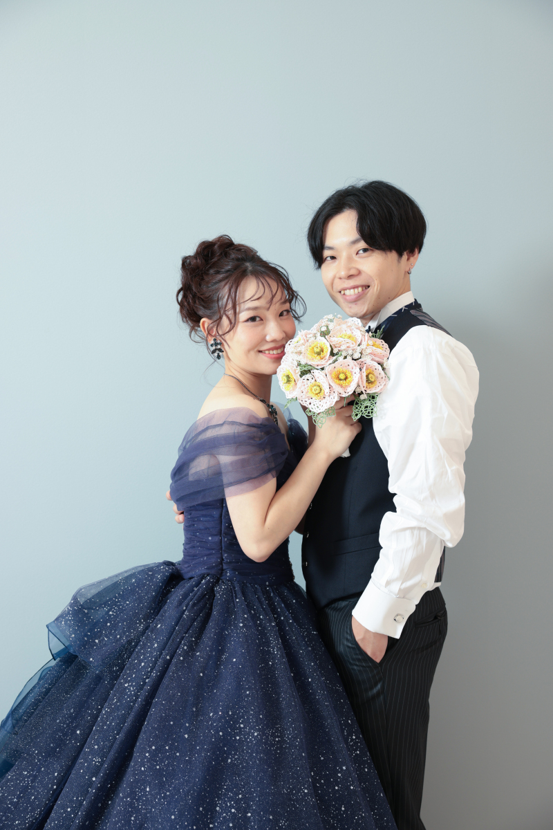 タキシード＆カラードレス