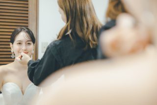 新郎様ヘアセットorメイク