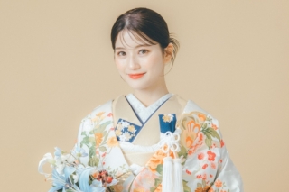 色掛下チェンジ着付け