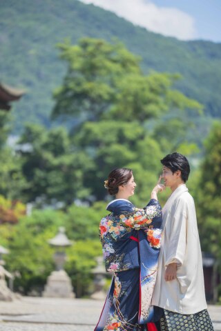 ワタベウェディング長野フォトスタジオ_Location / 善光寺