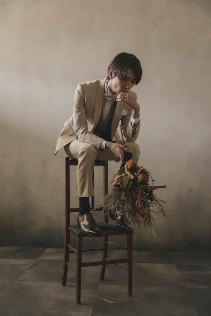 ご新郎様のソロショット