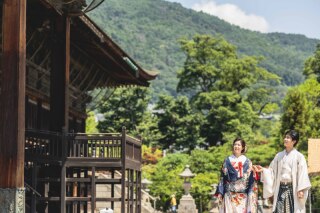 ワタベウェディング長野フォトスタジオ_Location / 善光寺