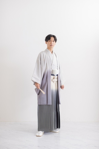 グレー紋付（P）