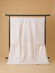 白地　亀甲　花車