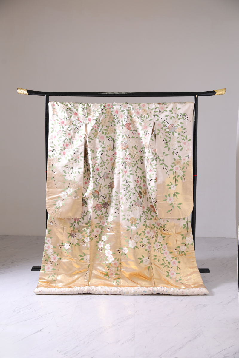 本唐織 　枝垂桜鳳凰文　21