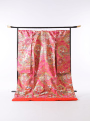 パープル地　鳳凰　３