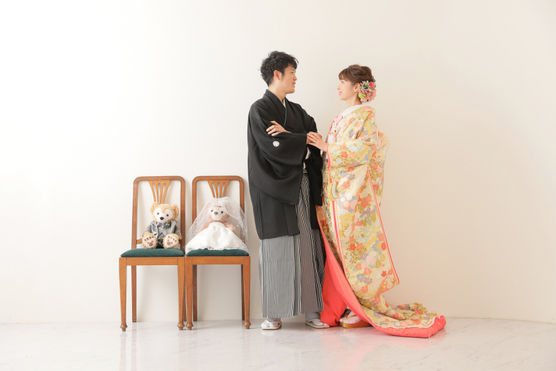 大切なぬいぐるみと一緒