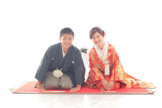 和洋装スタジオ撮影