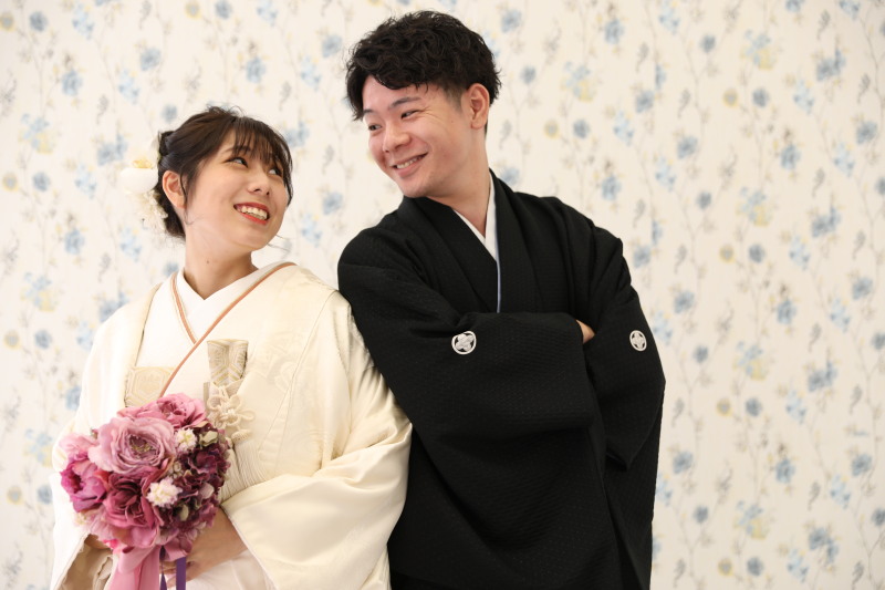 笑顔で見つめ合って♪