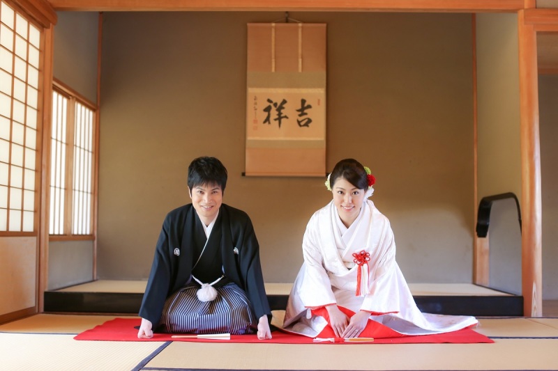 茶室の撮影は特別♪