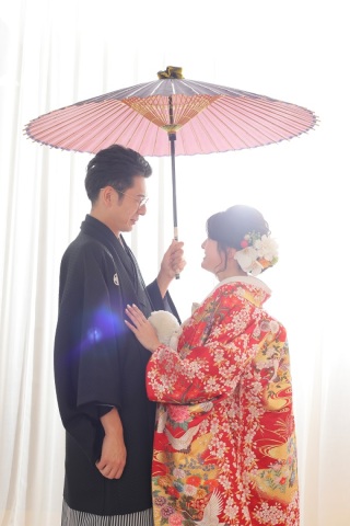 和洋装スタジオ撮影