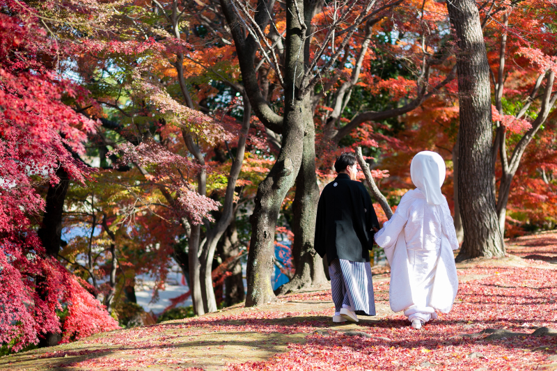 白無垢がよく映える！