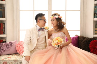 お気に入りカラードレス☆