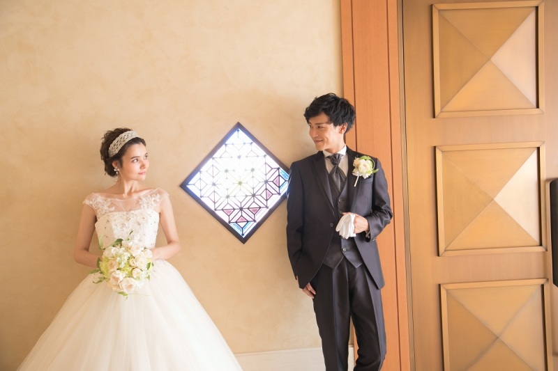 ステンドグラスが幻想的☆