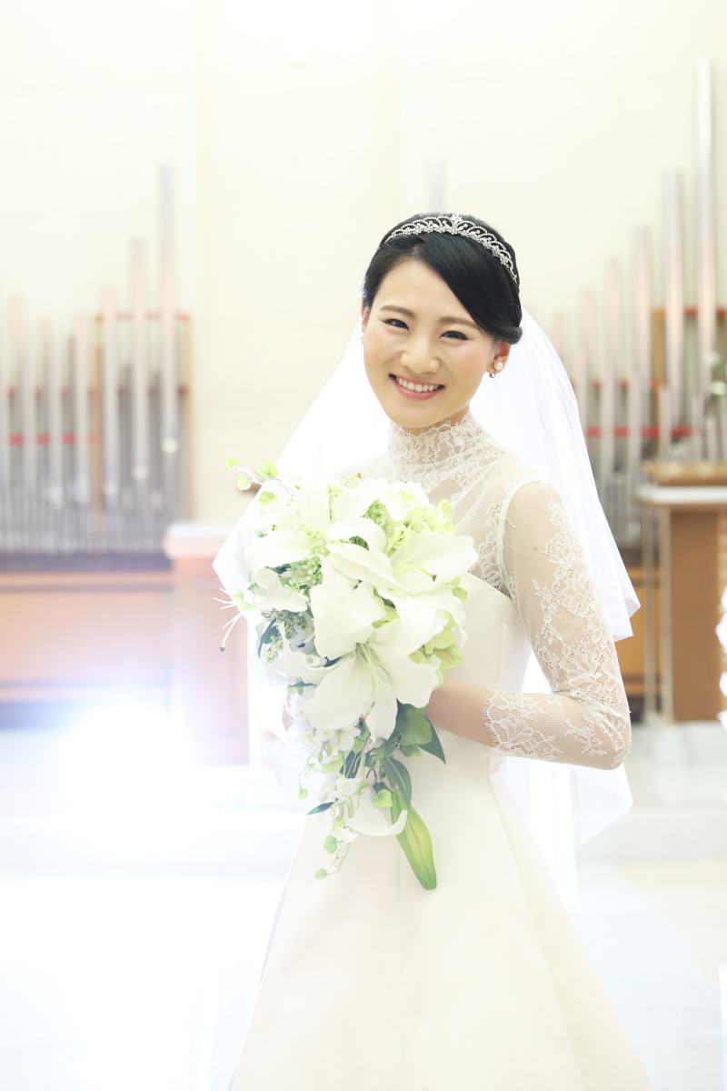 キラッキラな新婦さま☆