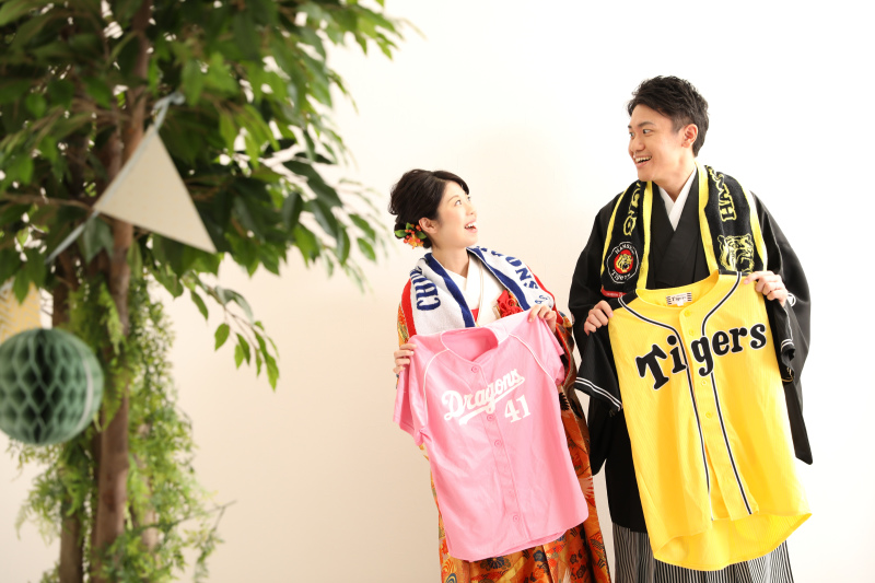 お二人とも野球ファン★