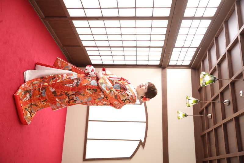 新婦ソロショット