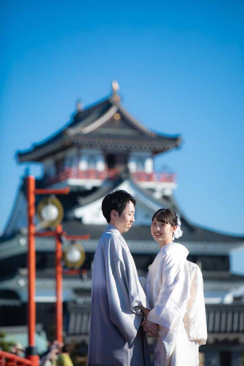振り返りショット