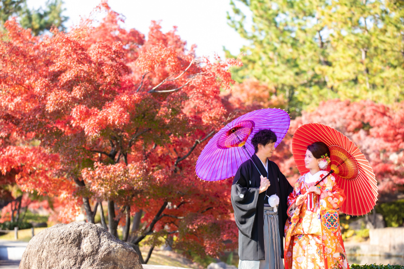 赤×緑のグラデーションが最高！