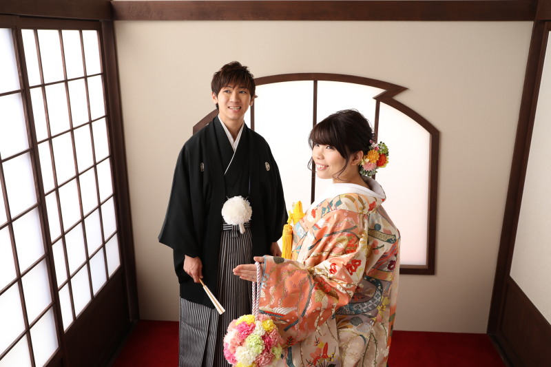 和ブーケでより華やかに！