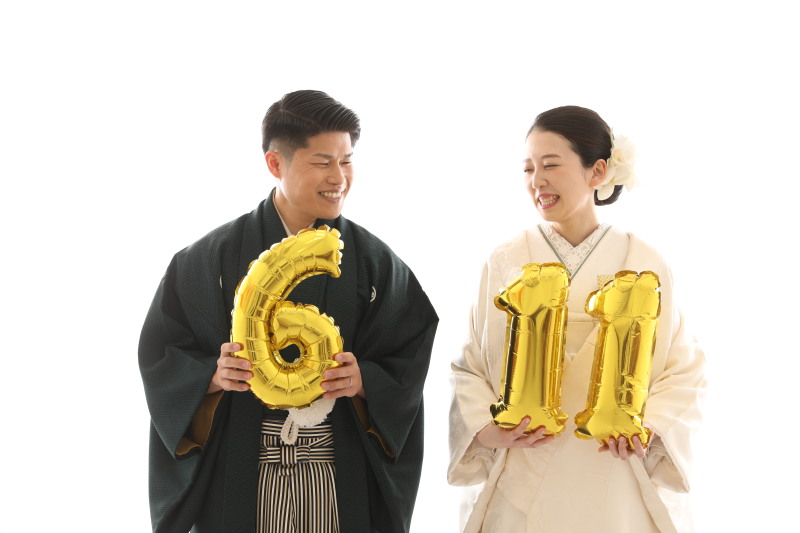 大切な日を記念撮り♡