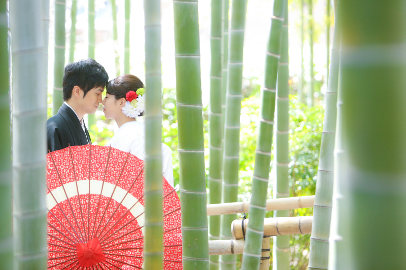 竹林も撮影スポット♪