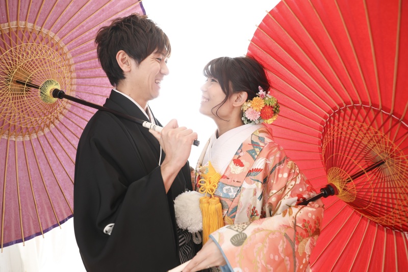 パステル色打掛☆