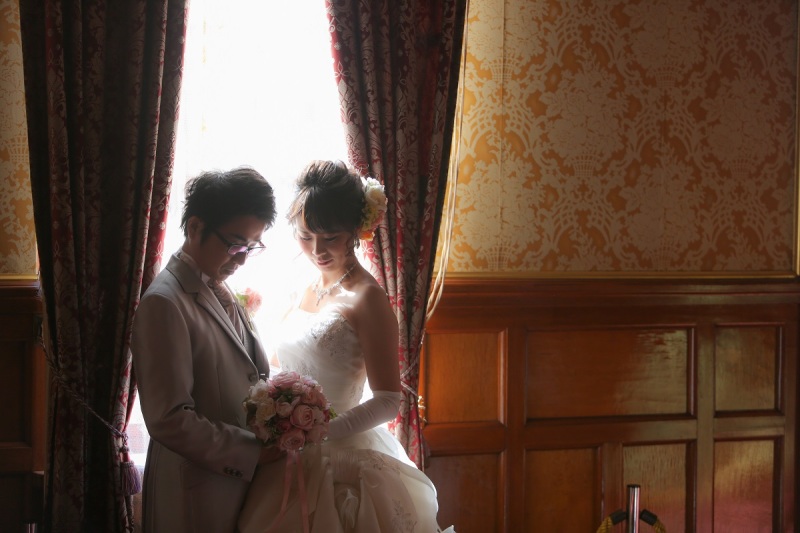 逆光も素敵に利用♪