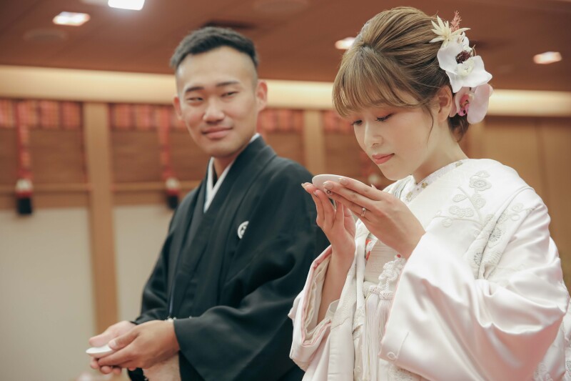 神殿挙式カット