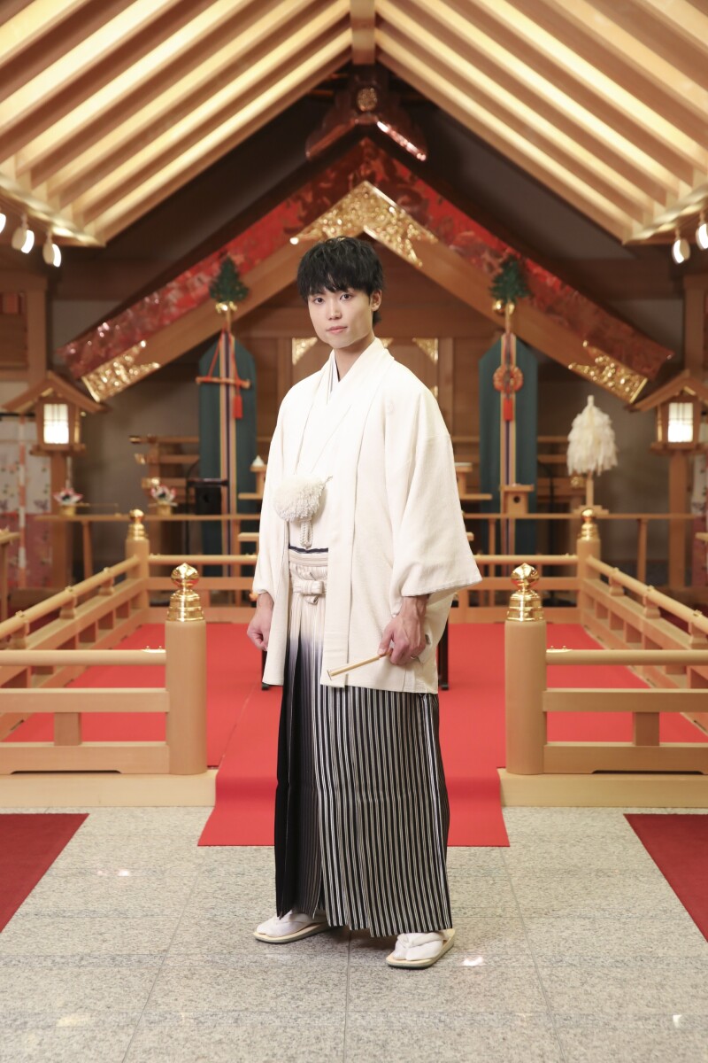 最後はご新郎様のソロ