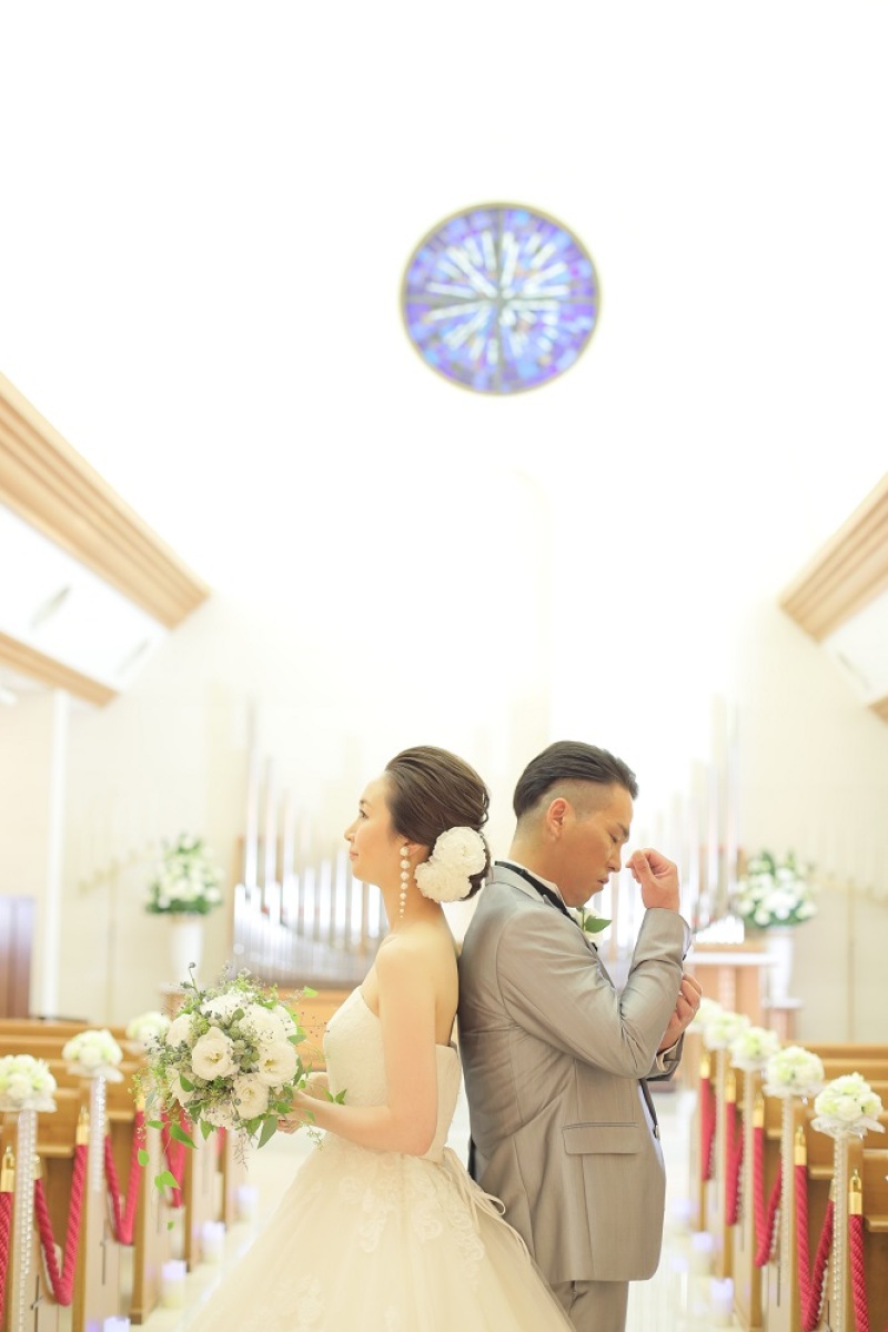 チャペルの中で