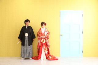 人気の赤色打掛☆