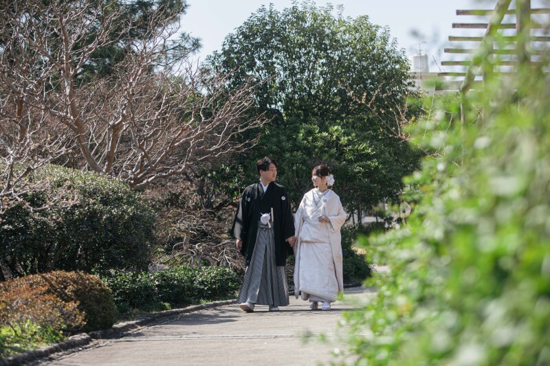 園内を回りながら