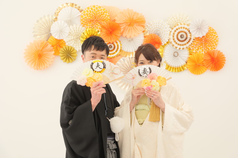 豊富な撮影小物