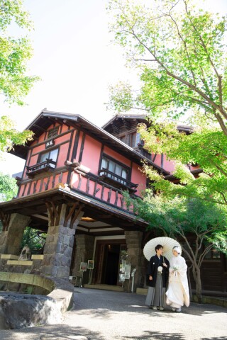 閑静な住宅街の中のロケスポット