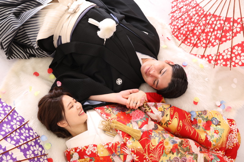 寝ころびショット