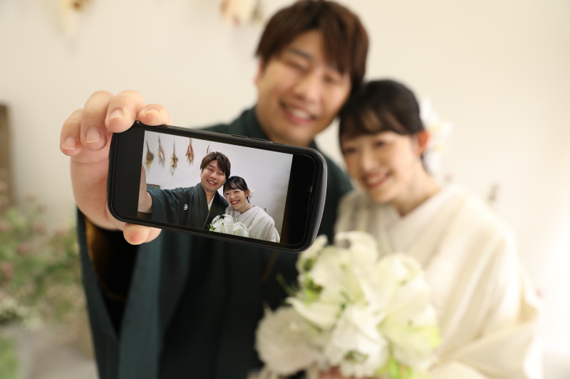 自撮り風