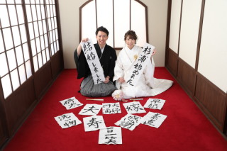 仲良しカップルのスタジオ撮影に密着★