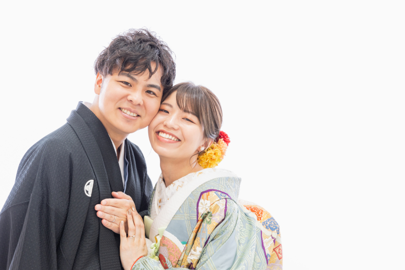 お顔をくっつけて♪