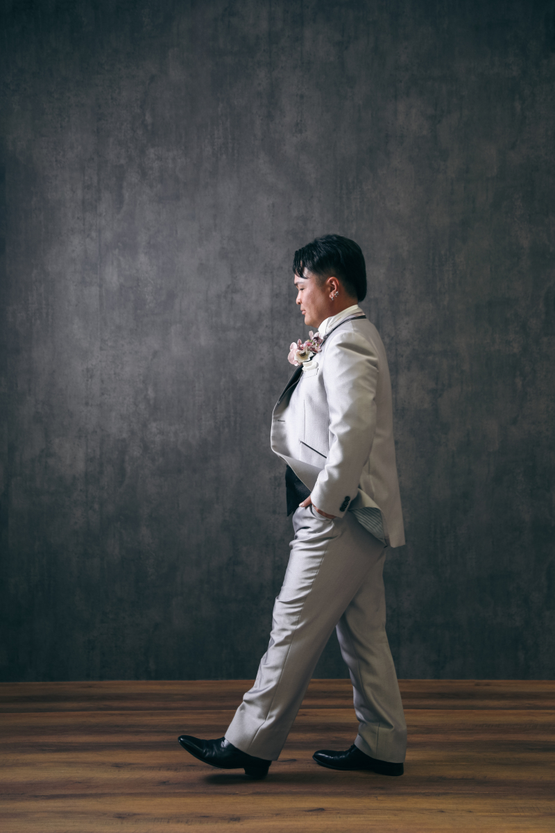 新郎様ソロショット
