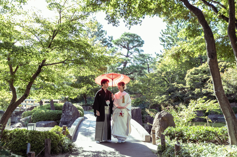徳川園ロケ