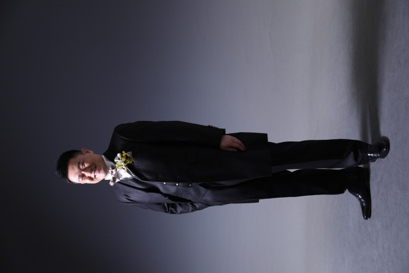 新郎ソロショット