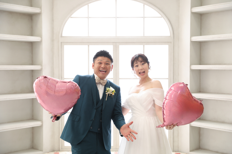 ハートのバルーン