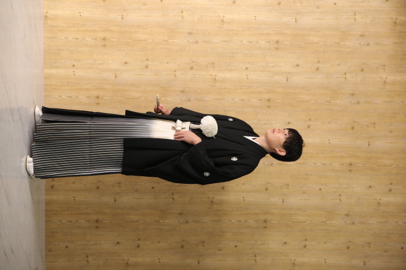 新郎ソロショット