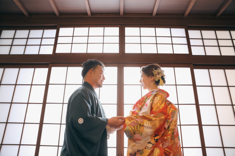 スタジオ&times;色打掛