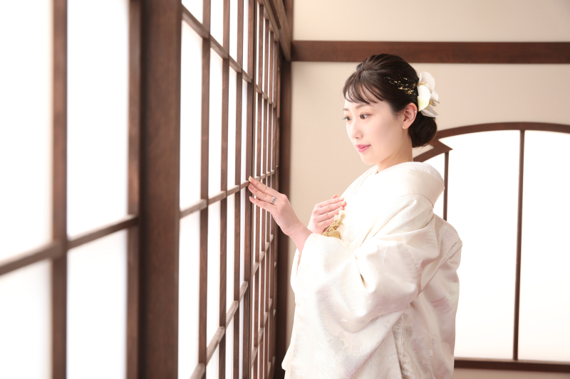 トレンド金箔&胡蝶蘭ヘアスタイル