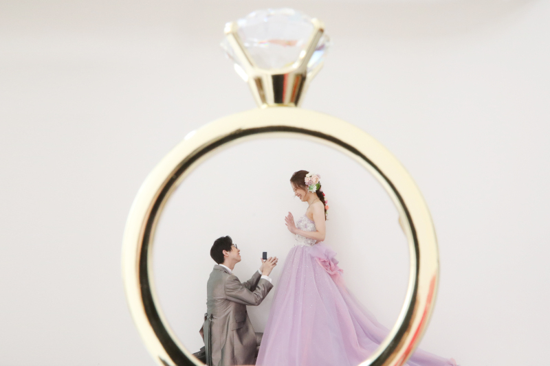 プロポーズシーン