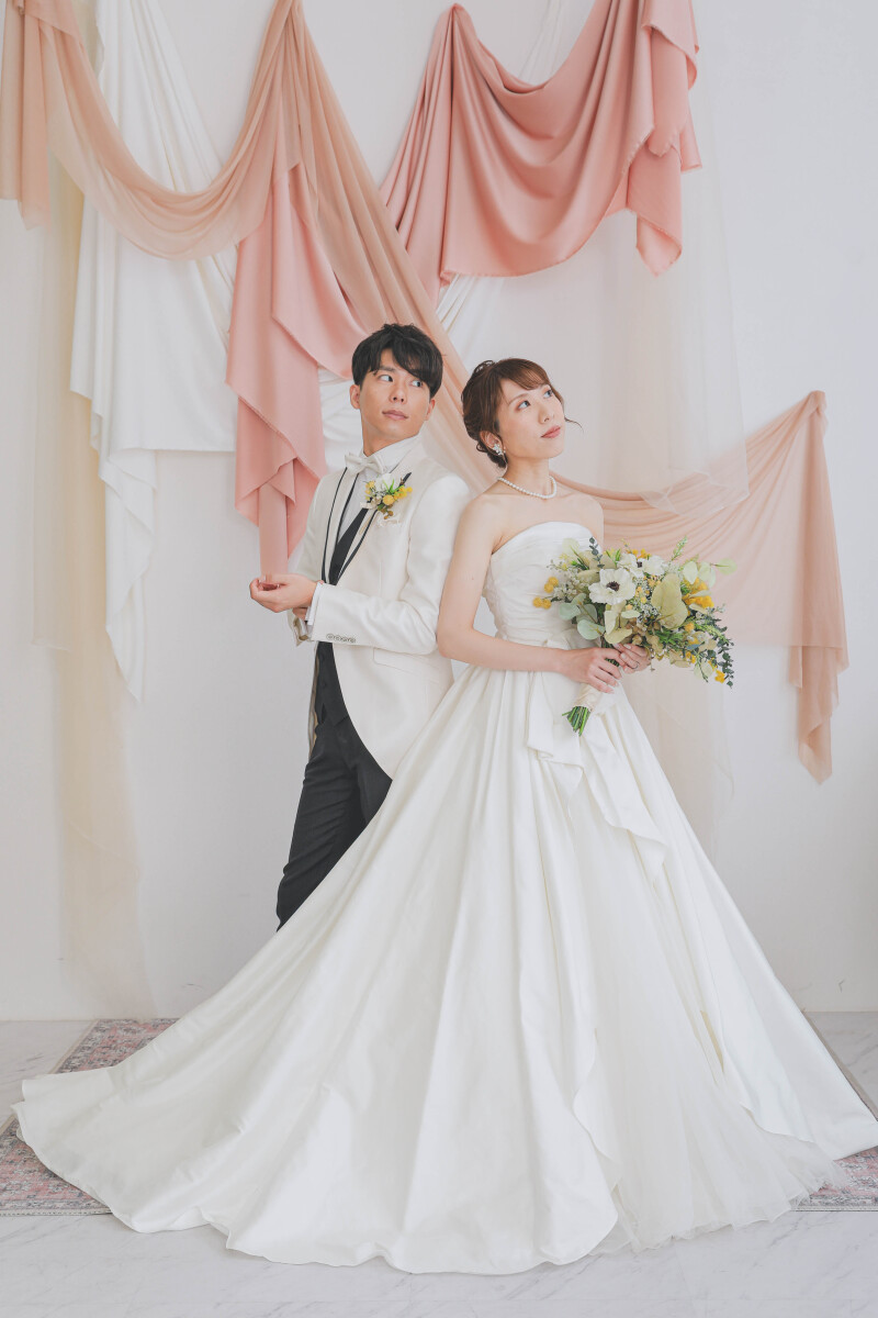2着目はウェディングドレスで!
