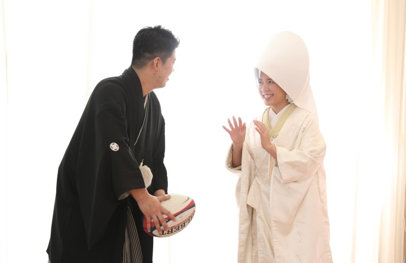 ふたりでつないで・・・