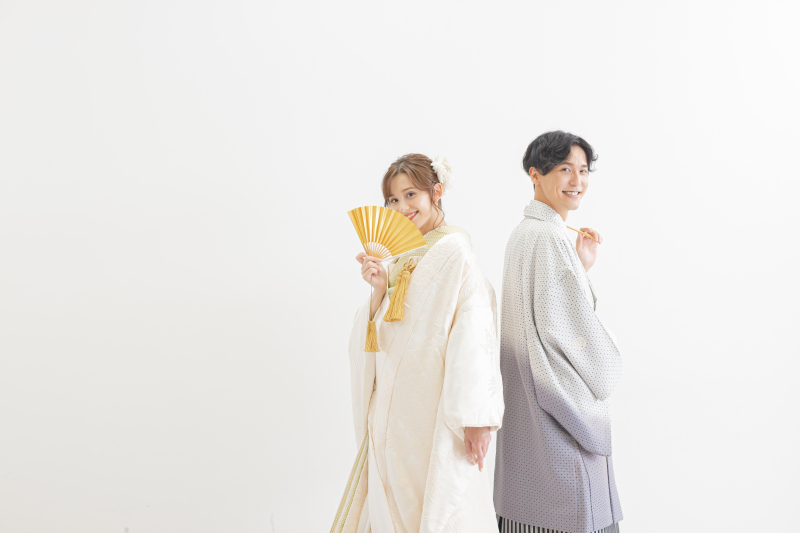 ワタベウェディング名古屋フォトスタジオ_スタジオで撮影できる